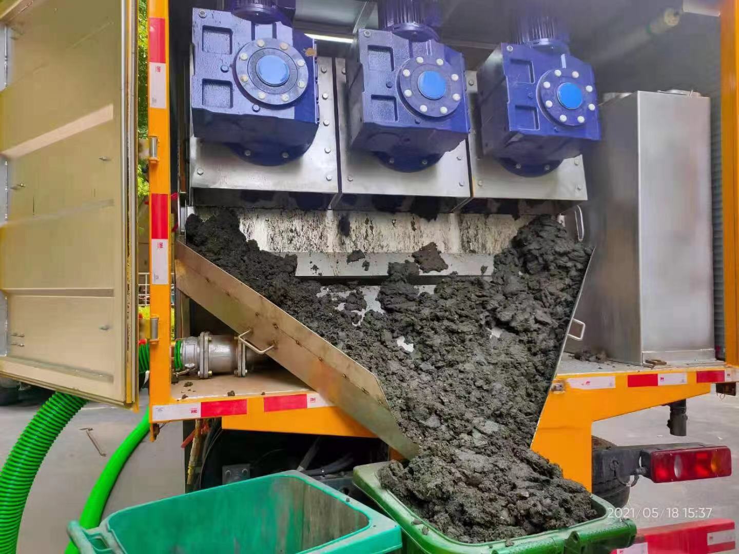 阳西化粪池清掏城市维护站-泥浆净化干湿分离处理